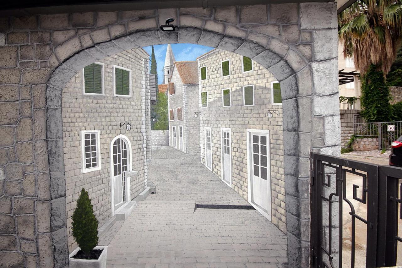 Studio Apartman Sveti Stefan Apartman Kültér fotó