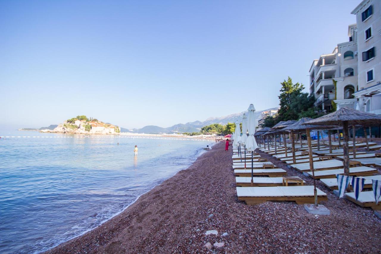 Studio Apartman Sveti Stefan Apartman Kültér fotó
